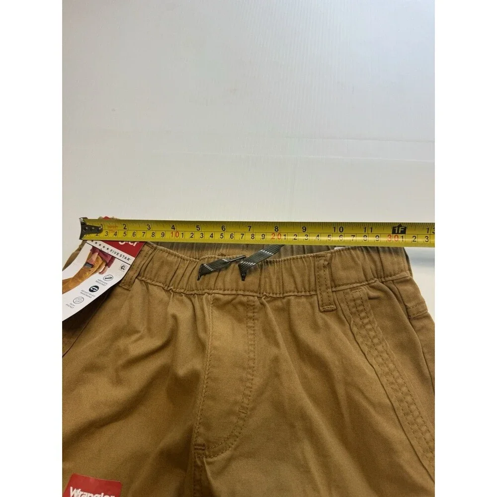 Wrangler -School -Five Star Boys Cargo Jogger Pants Tan Size 14 Slim NWT